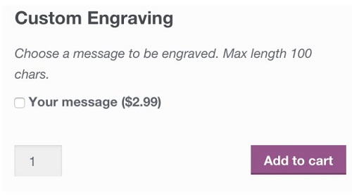 WooCommerce Product Add-Ons WooCommerce Product Add-Ons