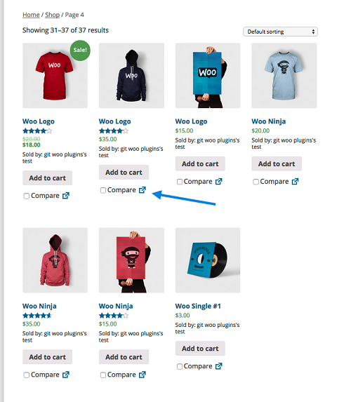 WooCommerce Products Compare WooCommerce Products Compare