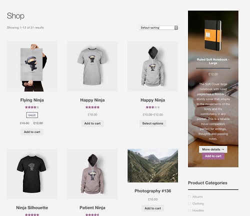 WooCommerce Storefront Product Hero WooCommerce Storefront Product Hero