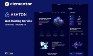 Ashton - Web hosting Elementor Template Kit