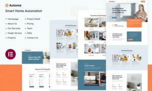 Autome Smart Home Automation Elementor Template Kit