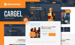 Cargel - Logistic Cargo Elementor Template Kit