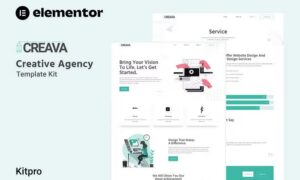 Creava - Creative Agency Elementor Template Kit
