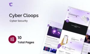 Cyber Cloop - Cyber Security Elementor Template Kits
