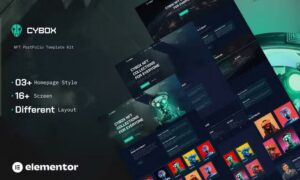 Cybox - NFT Collections Elementor Template Kit