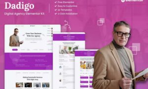 Dadigo - Digital Agency Elementor Template Kit Dadigo - Digital Agency Elementor Template Kit