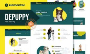 Depuppy - Pet Training Elementor Template Kit