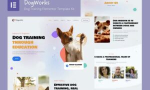 DogWorks - Dog Training Elementor Template Kit