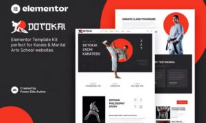Dotokai – Karate & Martial Arts School Elementor Template Kit Dotokai – Karate & Martial Arts School Elementor Template Kit