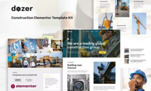 Dozer - Construction Elementor Template Kit