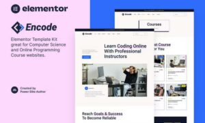 Encode – Online Programming & Computer Science Course Elementor Template Kit Encode – Online Programming & Computer Science Course Elementor Template Kit