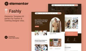 Fashly – Fashion & Clothing Designer Elementor Template Kit Fashly – Fashion & Clothing Designer Elementor Template Kit