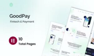 Goodpay - Fintech Elementor Template Kit Goodpay - Fintech Elementor Template Kit
