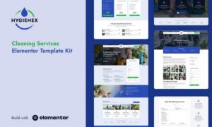 Hygienex - Cleaning Services Elementor Template Kit