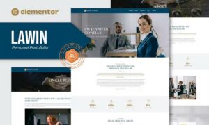 Lawin - Lawyer & Attorney Personal Elementor Template Kits Lawin - Lawyer & Attorney Personal Elementor Template Kits