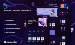 Nufti - NFT Collections Elementor Template Kit