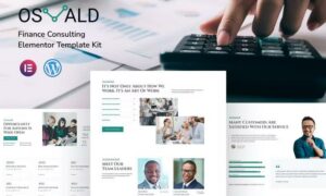 Osvald - Finance Consulting Elementor Template Kit Osvald - Finance Consulting Elementor Template Kit