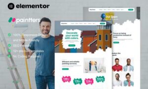 Paintters - Painting Service Elementor Template Kit Paintters - Painting Service Elementor Template Kit
