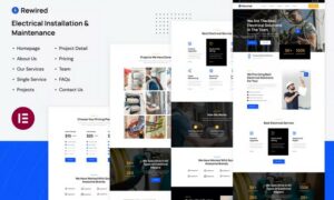 Rewired Electrical Installation & Maintenance Services Elementor Template Kit Rewired Electrical Installation & Maintenance Services Elementor Template Kit