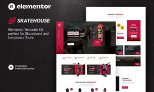 Skatehouse – Skateboard & Extreme Sport Shop Elementor Template Kit Skatehouse – Skateboard & Extreme Sport Shop Elementor Template Kit
