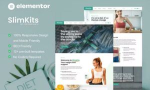 Slimkits - Weight Loss & Diet Program Elementor Template Kit
