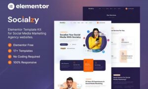 Socialzy – Social Media Marketing Agency Elementor Template Kit Socialzy – Social Media Marketing Agency Elementor Template Kit