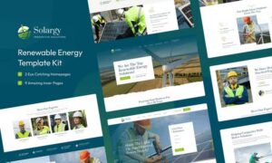 Solargy - Solar & Alternative Energy Elementor Template Kit