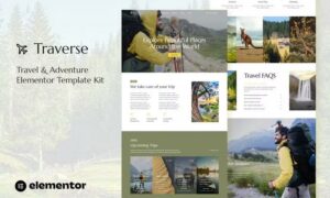 Traverse - Travel & Tour Agency Elementor Template Kit Traverse - Travel & Tour Agency Elementor Template Kit