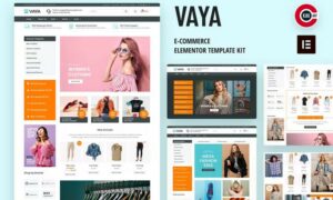 Vaya - E-commerce Elementor Template Kit