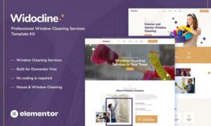 Widocline - Professional Window Cleaning Services Template Kit