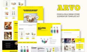 arvo-food-milk-drink-store-elementor-template-kit-P3UYVH6