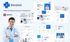 bandaid-health-medical-elementor-template-kit-75GWEBS
