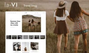 laVi - Travel Blog Elementor Template Kit