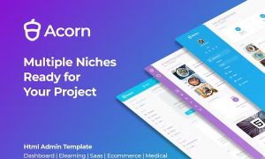 Acorn – Bootstrap 5 Html Laravel .Net Admin Template