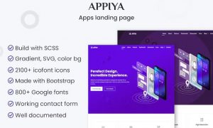 Appiya – App Landing Page