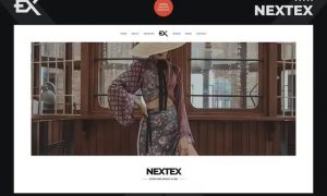 Nextex – One Page Photography Portfolio Template