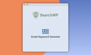 SearchWP Greek Keyword Stemmer