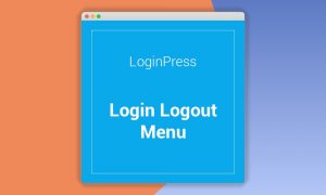 LoginPress Login Logout Menu
